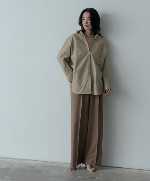 GALLEST / ギャレスト シャツ・ブラウス | Timeless｜ビッグポケットフォルムシャツ | 詳細5