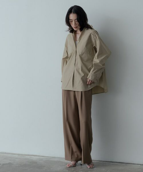 GALLEST / ギャレスト シャツ・ブラウス | Timeless｜ビッグポケットフォルムシャツ | 詳細6