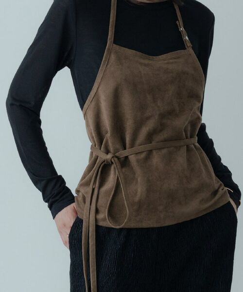 GALLEST / ギャレスト シャツ・ブラウス | スエードライクラップジレ | 詳細12