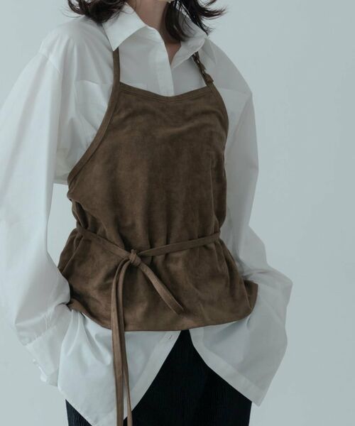 GALLEST / ギャレスト シャツ・ブラウス | スエードライクラップジレ | 詳細4