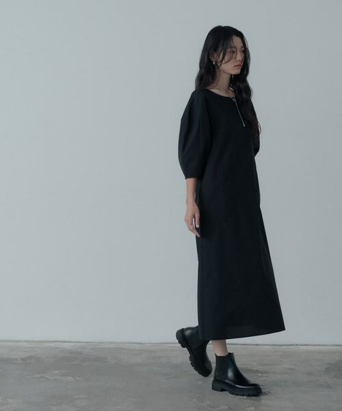 GALLEST / ギャレスト ミニ丈・ひざ丈ワンピース | フォルムスリーブワンピース | 詳細4