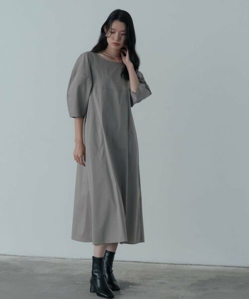 GALLEST / ギャレスト ミニ丈・ひざ丈ワンピース | フォルムスリーブワンピース | 詳細8