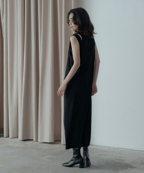 GALLEST / ギャレスト ロング・マキシ丈ワンピース | タンクトップレイヤードワンピース | 詳細3