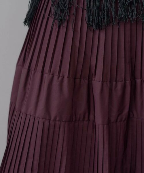 GALLEST / ギャレスト ロング・マキシ丈スカート | プリーツティアードスカート | 詳細14