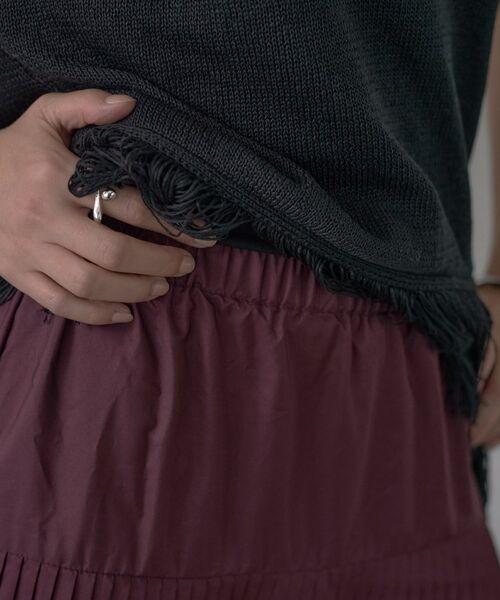 GALLEST / ギャレスト ロング・マキシ丈スカート | プリーツティアードスカート | 詳細15