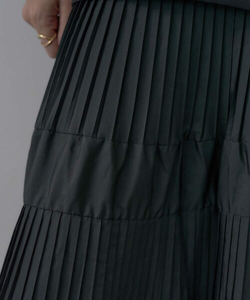 GALLEST / ギャレスト ロング・マキシ丈スカート | プリーツティアードスカート | 詳細8