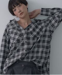 GALLEST / ギャレスト シャツ・ブラウス | オンブレチェックシャツ