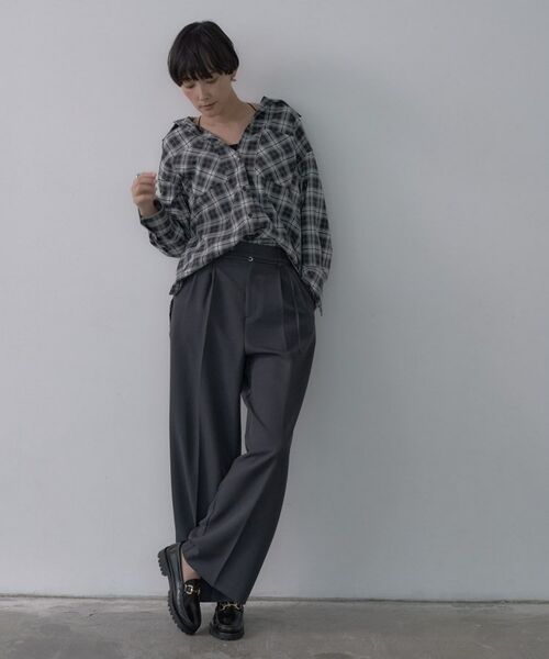 GALLEST / ギャレスト シャツ・ブラウス | オンブレチェックシャツ | 詳細1