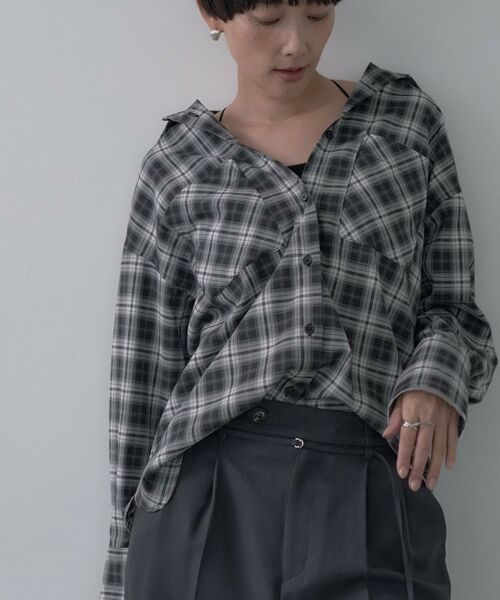 GALLEST / ギャレスト シャツ・ブラウス | オンブレチェックシャツ | 詳細4