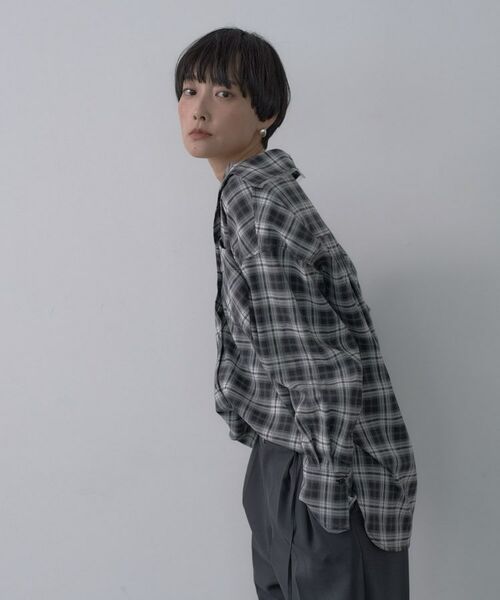 GALLEST / ギャレスト シャツ・ブラウス | オンブレチェックシャツ | 詳細6