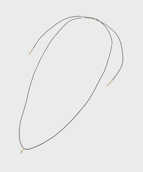 GALLEST / ギャレスト ネックレス・ペンダント・チョーカー | ドロップモチーフタイネックレス | 詳細3