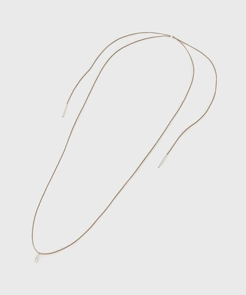 GALLEST / ギャレスト ネックレス・ペンダント・チョーカー | ドロップモチーフタイネックレス | 詳細4