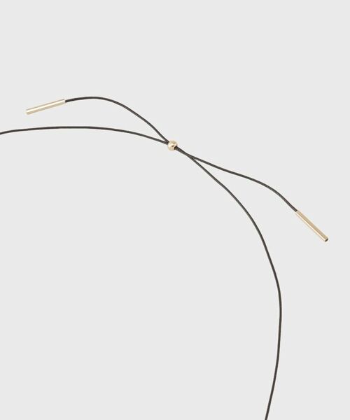 GALLEST / ギャレスト ネックレス・ペンダント・チョーカー | ドロップモチーフタイネックレス | 詳細6