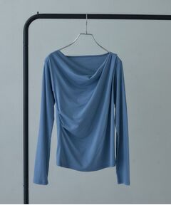 GALLEST / ギャレスト カットソー | ドレープネックカットソー