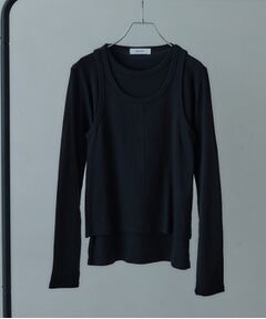 GALLEST / ギャレスト カットソー | タンクレイヤーフライスカットソー