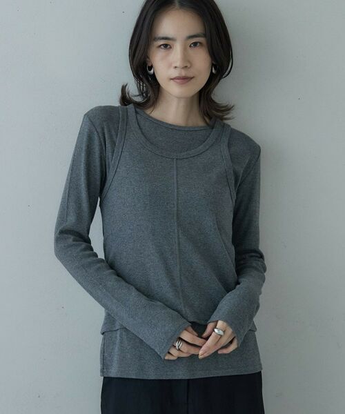 GALLEST / ギャレスト カットソー | タンクレイヤーフライスカットソー | 詳細1