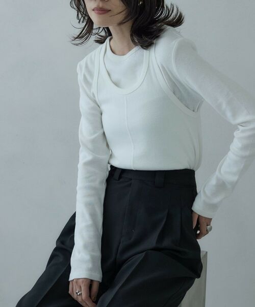 GALLEST / ギャレスト カットソー | タンクレイヤーフライスカットソー | 詳細10