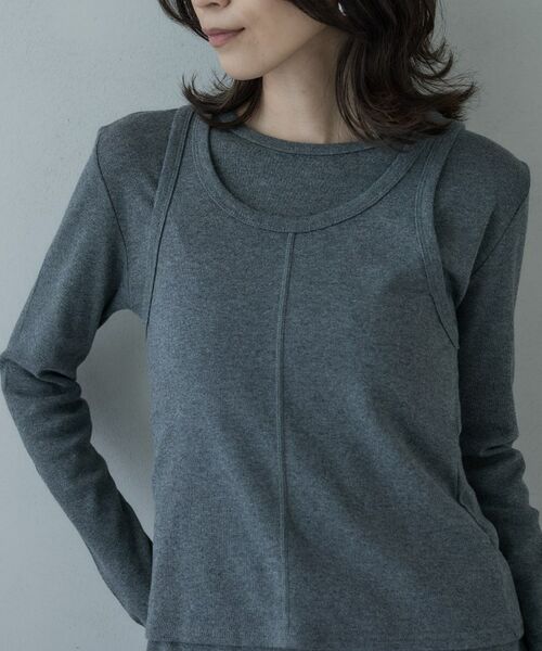 GALLEST / ギャレスト カットソー | タンクレイヤーフライスカットソー | 詳細5