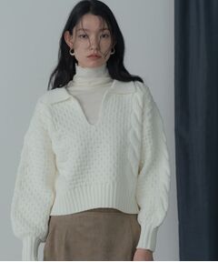 GALLEST / ギャレスト ニット・セーター | スキッパーフォルムニット