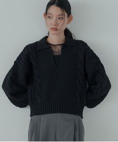 GALLEST / ギャレスト ニット・セーター | スキッパーフォルムニット