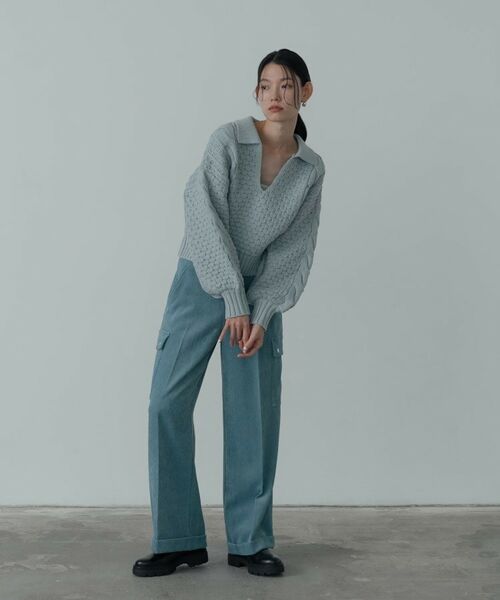 GALLEST / ギャレスト ニット・セーター | スキッパーフォルムニット | 詳細10