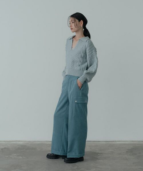 GALLEST / ギャレスト ニット・セーター | スキッパーフォルムニット | 詳細11