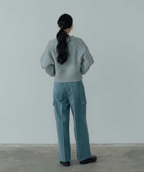 GALLEST / ギャレスト ニット・セーター | スキッパーフォルムニット | 詳細12