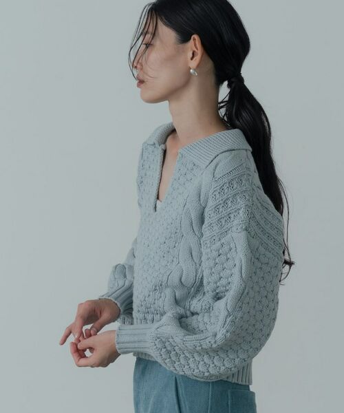 GALLEST / ギャレスト ニット・セーター | スキッパーフォルムニット | 詳細15