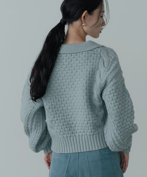 GALLEST / ギャレスト ニット・セーター | スキッパーフォルムニット | 詳細16
