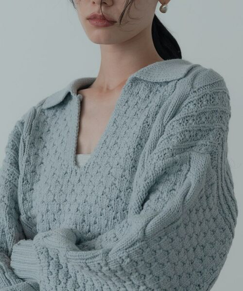 GALLEST / ギャレスト ニット・セーター | スキッパーフォルムニット | 詳細17