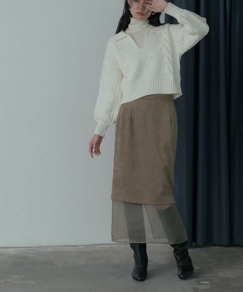 GALLEST / ギャレスト ニット・セーター | スキッパーフォルムニット | 詳細2