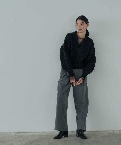 GALLEST / ギャレスト ニット・セーター | スキッパーフォルムニット | 詳細20