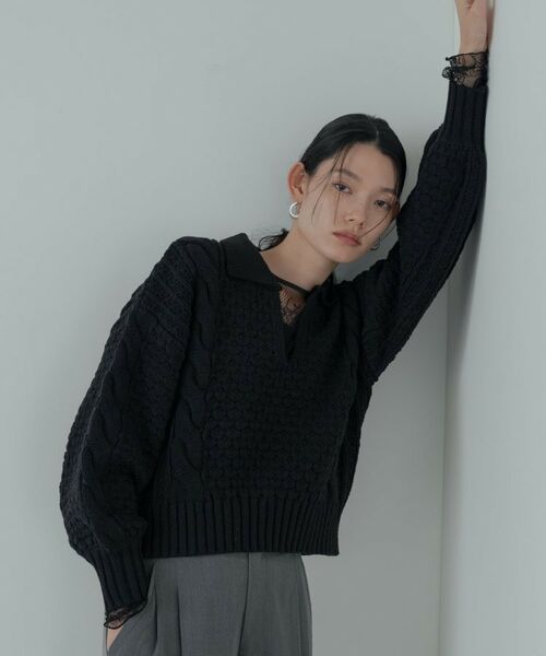 GALLEST / ギャレスト ニット・セーター | スキッパーフォルムニット | 詳細23