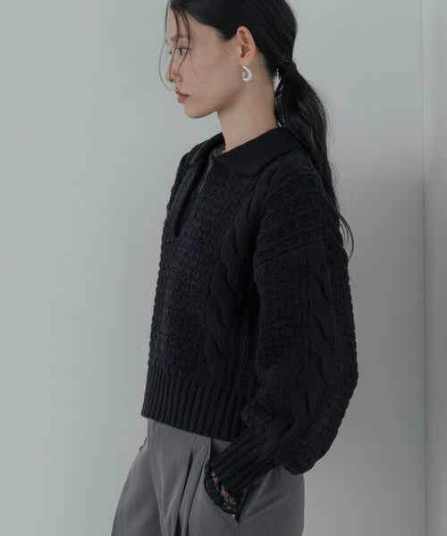GALLEST / ギャレスト ニット・セーター | スキッパーフォルムニット | 詳細24
