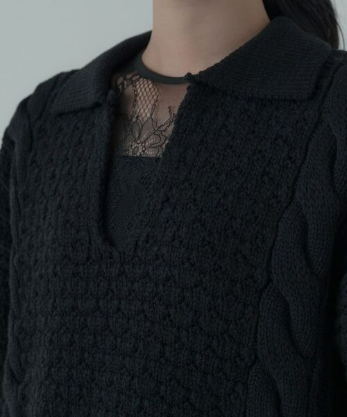 GALLEST / ギャレスト ニット・セーター | スキッパーフォルムニット | 詳細26