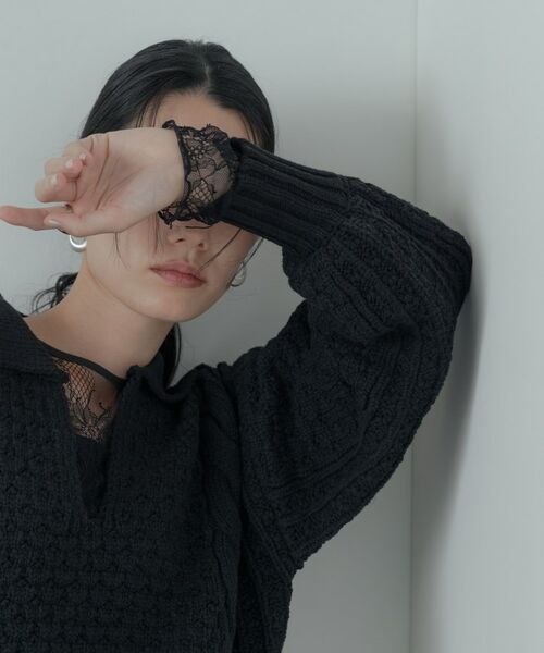 GALLEST / ギャレスト ニット・セーター | スキッパーフォルムニット | 詳細27