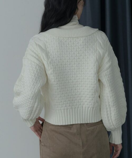 GALLEST / ギャレスト ニット・セーター | スキッパーフォルムニット | 詳細6