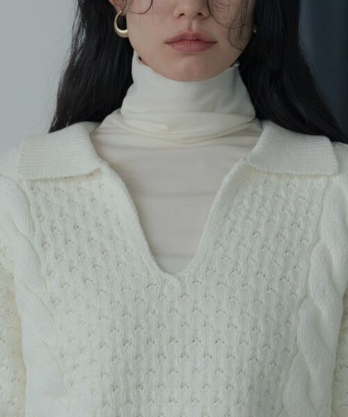 GALLEST / ギャレスト ニット・セーター | スキッパーフォルムニット | 詳細7