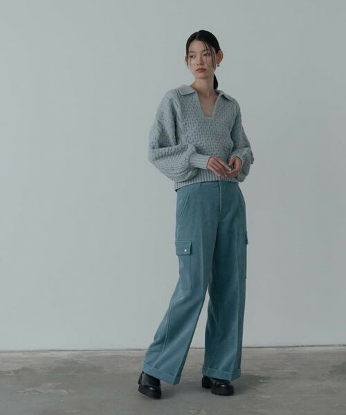 GALLEST / ギャレスト ニット・セーター | スキッパーフォルムニット | 詳細9