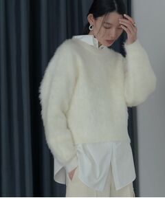 GALLEST / ギャレスト ニット・セーター | ドロップショルダーシャギーニット