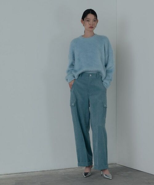 GALLEST / ギャレスト ニット・セーター | ドロップショルダーシャギーニット | 詳細1