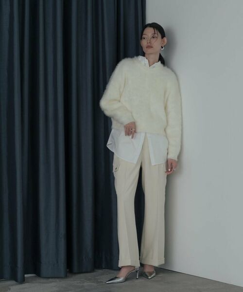 GALLEST / ギャレスト ニット・セーター | ドロップショルダーシャギーニット | 詳細17