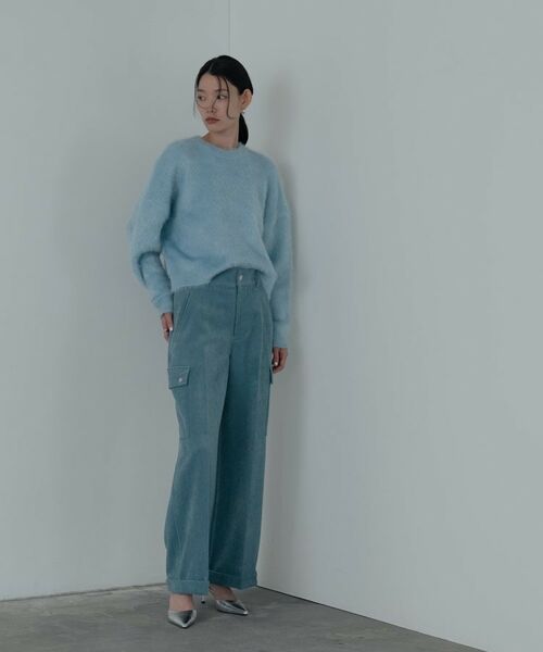 GALLEST / ギャレスト ニット・セーター | ドロップショルダーシャギーニット | 詳細2