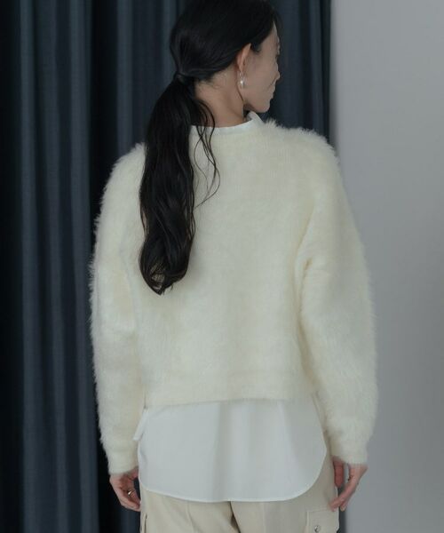 GALLEST / ギャレスト ニット・セーター | ドロップショルダーシャギーニット | 詳細23