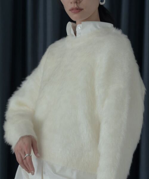 GALLEST / ギャレスト ニット・セーター | ドロップショルダーシャギーニット | 詳細24