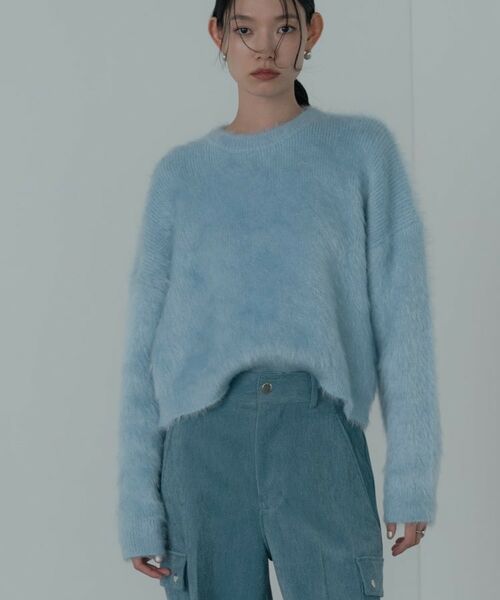 GALLEST / ギャレスト ニット・セーター | ドロップショルダーシャギーニット | 詳細3