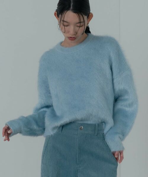 GALLEST / ギャレスト ニット・セーター | ドロップショルダーシャギーニット | 詳細4