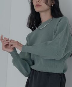GALLEST / ギャレスト ニット・セーター | フォルムスリーブコンシャスニット