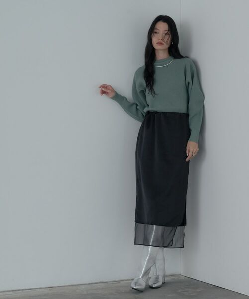 GALLEST / ギャレスト ニット・セーター | フォルムスリーブコンシャスニット | 詳細1