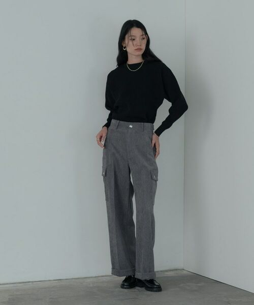 GALLEST / ギャレスト ニット・セーター | フォルムスリーブコンシャスニット | 詳細15